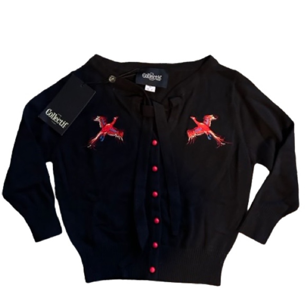 Collectif Cardigan NWT XS Phoenix